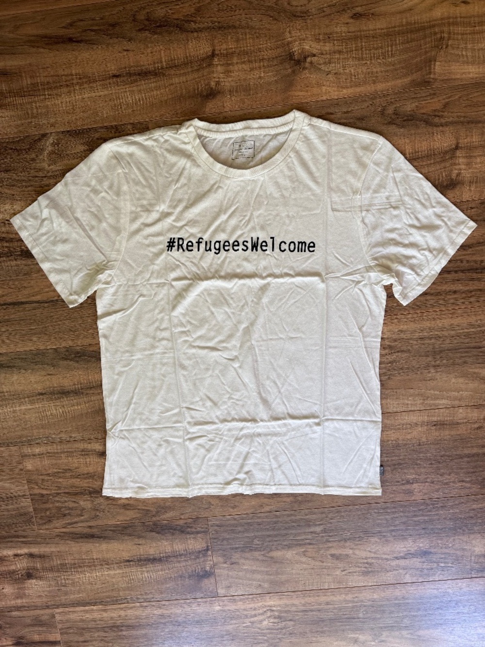 Threads 4 Thought Refugees Welcome Tee